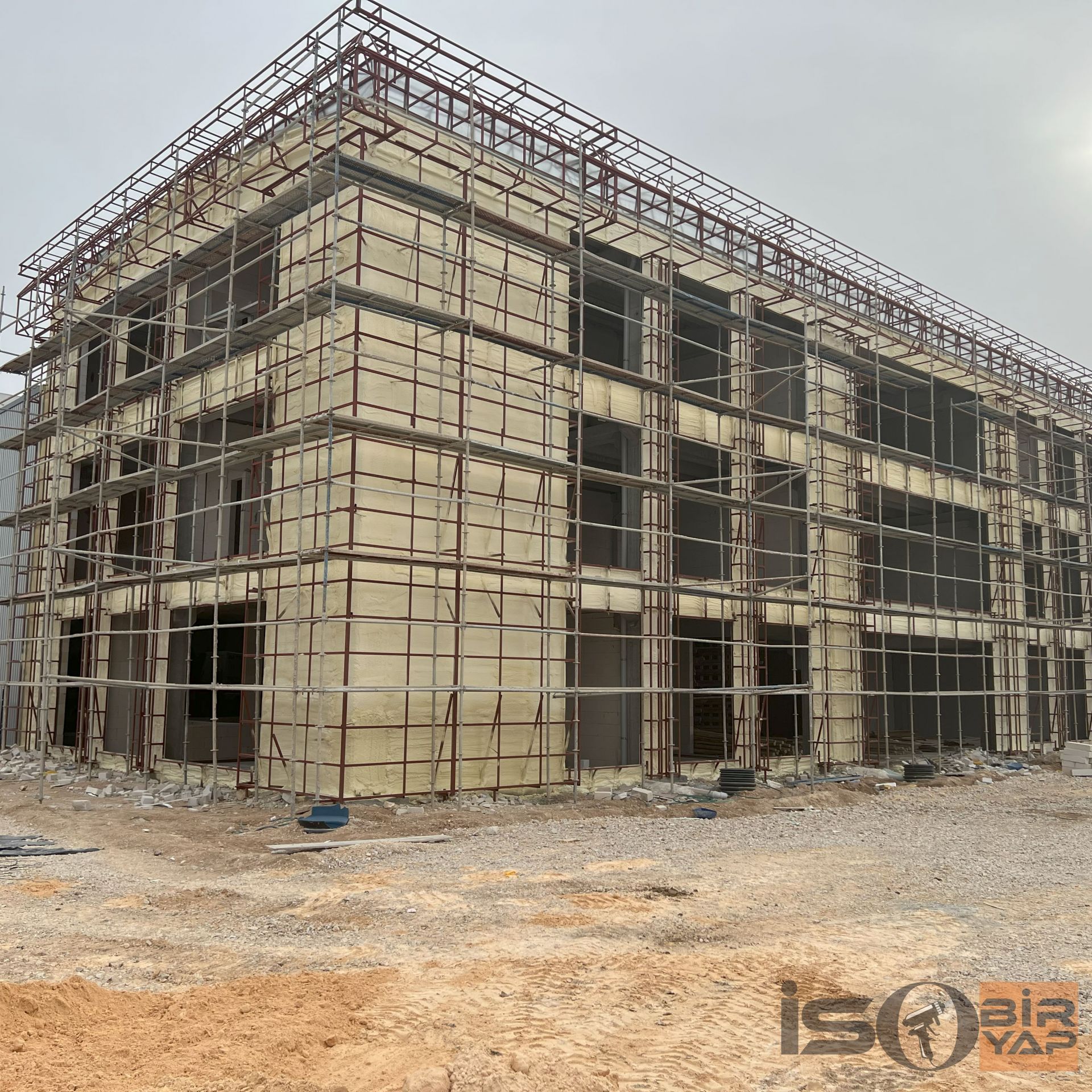 Endüstriyel Tesis Dış Cephe İzolasyonu 